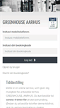 Mobile Screenshot of greenhouse-aarhus.bestilling.nu