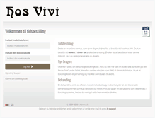 Tablet Screenshot of hosvivi.bestilling.nu